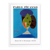 Postifull Pablo Picasso Duvar Posteri - Estetik Duvar Dekoru - Sanat Serisi Posterleri - Kalın Kağıt;30 X 40 Gri - 4