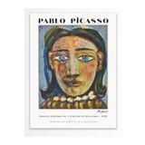 Postifull Pablo Picasso Duvar Posteri - Estetik Duvar Dekoru - Sanat Serisi Posterleri - Kalın Kağıt;50 X 70 Gri - 16