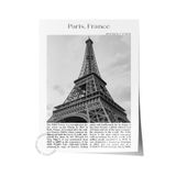 Postifull Paris - Fransa, Şehir Temalı Poster, Çerçevesiz Duvar Posteri, No:30032;50 X 70 Renkli - 32
