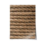 Postifull Rustic Çerçevesiz Poster, Iskandinav Kahverengi Tablo, No:448 Halat Fotoğraf;13 X 18 Renkli - 3