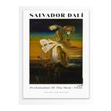 Postifull Salvador Dali Duvar Posteri - Duvar Dekoru - Sanat Serisi Posterleri - Kalın Kağıt - Çerçevesiz;21 X 30 Gri - 22