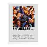 Postifull Shameless - Çerçevesiz Poster - Duvar Dekoru - Dizi Ve Film Afiş Posterleri - Kalın Kuşe Kağıt;10 X 15 Gri - 6