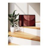 Postifull Shapes Of Red Çerçeveli Tablo, Siyah Çerçeve Ve Poster, Yatay Duvar Tablosu Comfort Serisi No:108569;15 X 21 Siyah Çerçeveli