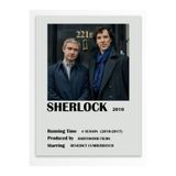 Postifull Sherlock - Çerçevesiz Poster - Duvar Dekoru - Dizi Ve Film Afiş Posterleri - Kalın Kuşe Kağıt;10 X 15 Gri - 13