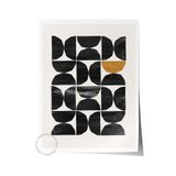 Postifull Siyah Beyaz Boho Duvar Dekoru, Çerçevesiz Poster, Çerçevesiz Duvar Tablosu - Fine Art Kağıt;10 X 15 Renkli - 17