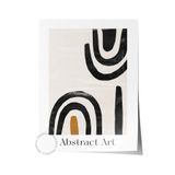 Postifull Siyah Beyaz Boho Duvar Dekoru, Çerçevesiz Poster, Çerçevesiz Duvar Tablosu - Fine Art Kağıt;13 X 18 Renkli - 8