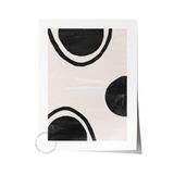 Postifull Siyah Beyaz Boho Duvar Dekoru, Çerçevesiz Poster, Çerçevesiz Duvar Tablosu - Fine Art Kağıt;30 X 40 Renkli - 24