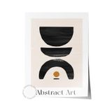 Postifull Siyah Beyaz Boho Duvar Dekoru, Çerçevesiz Poster, Çerçevesiz Duvar Tablosu - Fine Art Kağıt;70 X 100 Renkli - 15