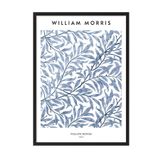 Postifull Siyah Çerçeveli Tablo, Poster Ve Çerçeve Seti, William Morris - Willow Bough Comfort Serisi No:10857;13 X 18 Siyah Çerçeveli