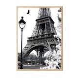Postifull Street Of Paris Çerçeveli Tablo, Ahşap Çerçeve Ve Poster, Duvar Tablosu Comfort Serisi No:108424;50 X 70 Ahşap Çerçeveli