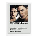 Postifull Supernatural - Çerçevesiz Poster - Duvar Dekoru - Dizi Ve Film Afiş Posterleri - Kalın Kuşe Kağıt;15 X 21 Gri - 23