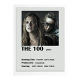 Postifull The 100 - Çerçevesiz Poster - Duvar Dekoru - Dizi Ve Film Afiş Posterleri - Kalın Kuşe Kağıt;50 X 70 Gri - 8