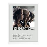 Postifull The Crown - Çerçevesiz Poster - Duvar Dekoru - Dizi Ve Film Afiş Posterleri - Kalın Kuşe Kağıt;50 X 70 Gri - 23