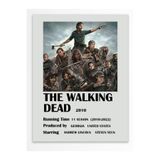 Postifull The Walking Dead - Çerçevesiz Poster - Duvar Dekoru - Dizi Ve Film Afiş Posterleri - Kuşe Kağıt;33 X 48 Gri - 6