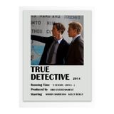 Postifull True Detective - Çerçevesiz Poster - Duvar Dekoru - Dizi Ve Film Afiş Posterleri - Kalın Kuşe Kağıt;50 X 70 Gri - 11