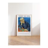 Postifull Van Gogh Duvar Posteri - Portrait Of Dr. Gachet - Sanat Serisi Posterleri - Kalın Kağıt, Çerçevesiz;50 X 70 Gri - 5