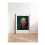 Postifull Van Gogh Duvar Posteri - Sanat Poster - Sanat Serisi Posterleri - Kalın Kağıt, Çerçevesiz;50 X 70 Gri - 7