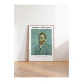 Postifull Van Gogh Duvar Posteri - Sanat Poster - Sanat Serisi Posterleri - Kalın Kağıt, Çerçevesiz;50 X 70 Gri - 9