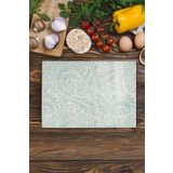 Postifull Vintage Cam Kesme Tahtası, Kalın Ve Kırılmaz Cam, Doğrama Tahtası, Mutfak Sunum Tahtası - 21 * 30Cm;21 X 30 Vintage - 22