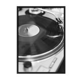 Postifull Vinyl Record Çerçeveli Tablo, Siyah Çerçeve Ve Poster, Dikey Duvar Tablosu Comfort Serisi No:108394;21 X 30 Siyah Çerçeveli