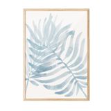 Postifull Watercolor Leaf Çerçeveli Tablo, Ahşap Çerçeve Ve Poster, Duvar Tablosu Comfort Serisi No:108538;13 X 18 Ahşap Çerçeveli