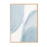 Postifull Watercolor Shapes Çerçeveli Tablo, Ahşap Çerçeve Ve Poster, Duvar Tablosu Comfort Serisi No:108539;10 X 15 Ahşap Çerçeveli
