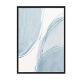 Postifull Watercolor Shapes Çerçeveli Tablo, Siyah Çerçeve Ve Poster, Duvar Tablosu Comfort Serisi No:108539;10 X 15 Siyah Çerçeveli