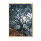 Postifull Whomping Willow Çerçeveli Tablo, Ahşap Çerçeve Ve Poster, Duvar Tablosu Comfort Serisi No:108289;30 X 40 Ahşap Çerçeveli