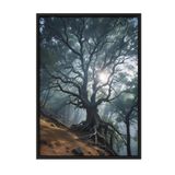 Postifull Whomping Willow Çerçeveli Tablo, Siyah Çerçeve Ve Poster, Duvar Tablosu Comfort Serisi No:108289;10 X 15 Siyah Çerçeveli