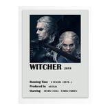 Postifull Witcher - Çerçevesiz Poster - Duvar Dekoru - Dizi Ve Film Afiş Posterleri - Kalın Kuşe Kağıt;33 X 48 Gri - 14