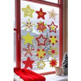 Postifull Yılbaşı Duvar Stickerı, Yılbaşı Süsü, Yılbaşı Dekoru, Yapışkanlı Duvar Stickerı, Yılbaşı Dekorasyon;30 X 50 Renkli - 3