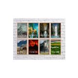 Postifull Yüzüklerin Efendisi Poster Seti - 8 Adet 21 * 30Cm Poster - Kalın Kağıt;21 X 30