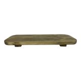 PostOtto Design Studio AHŞAP AYAKLI STAND SUNUM TAHTASI OVAL