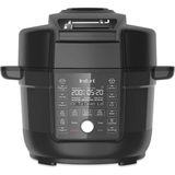 Pot Duo Crisp Ultimate Kapaklı 6,2l Çok Amaçlı Pişirici, Hava Fritözlü - 3 - 6,5 L Set - Siyah