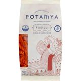 Potamya 240g Kırmızı Mercimek Fusilli Glutensiz Vegan Makarna Türkiye Menşeli