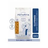 POTAMYA Glutensiz Sarı Mercimek Fusilli 240g