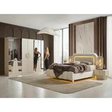 Potenza Mdf Yatak Odası Takımı 2+2+2 Modüler