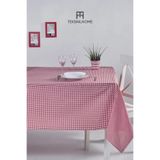 Pötikare Klasik Masa Örtüsü Kamp Piknik Örtüsü 170x170 cm Kırmızı 170 x 170