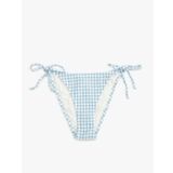 Pötikareli İpli Mikro Bikini Altı Astarlı