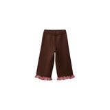 PÖTİKARELİ PAÇA TRİKO CULOTTE PANTOLON