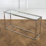 Potrica Metal Dresuar, Şeffaf Cam Tabla