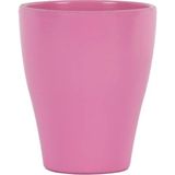 Pottery Ptr Seramik Saksı-2 – No 2 Ölçüsünde Küçük Boy Seramik Görünümlü Saksı - Pembe