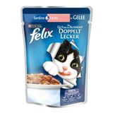 Pouch Somon Ve Sardalyalı Yaş Kedi Maması 85 gr X 20 Adet