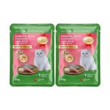 Pouch Tavuk ve Pirinçle Sardalye 85 gr (2 Paketi)