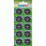 PoundMax 10 Adet 2430 CR2430 DL2430 3V Lityum düğme pil, Uzun raf ömrü
