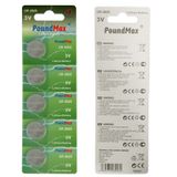 PoundMax 5 x CR2025 lityum düğme pil, 3 V pil, sızdırmaz, cıva içermez, uzun ömürlü – Elektronik küçük cihazlar, araba anahtarları, uzaktan kumandalar, tıbbi ve akıllı ev cihazları için