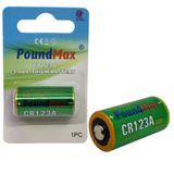 PoundMax CR123A 3 V DL123A / EL123A / CR123A / CR17345 CR123 Lityum-İyon Fotoğraf Pili