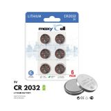 PoundMax MaxyCell 6 adet CR2032,DL2032 3V