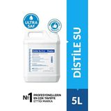 Povilon Ultra Saf Distile Su 5 Litre – Solunum cihazları (Konsantratör, Cpap, Bpap) için Yüksek Saflıkta Su