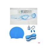 Povit 2540 Çocuk Yüzücü Gözlüğü Anti Fog Uv Korumalı Vakumlu Deniz Gözlüğü + Bone + Tıkaç + Pullboy